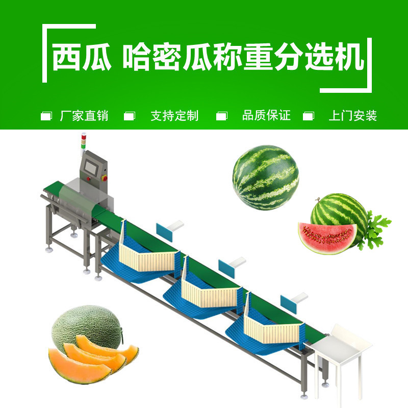 西瓜哈密瓜重量分選機（jī）